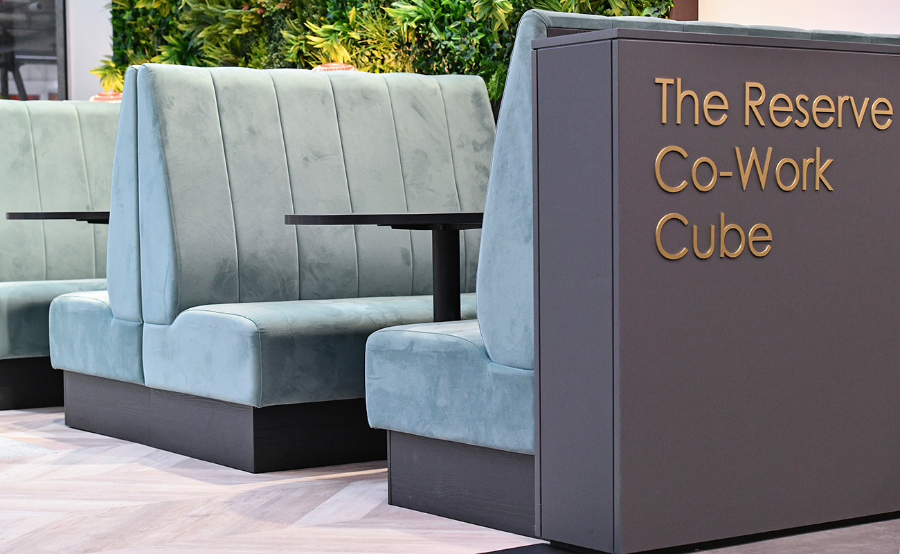 Co-working space available at Bank House.
