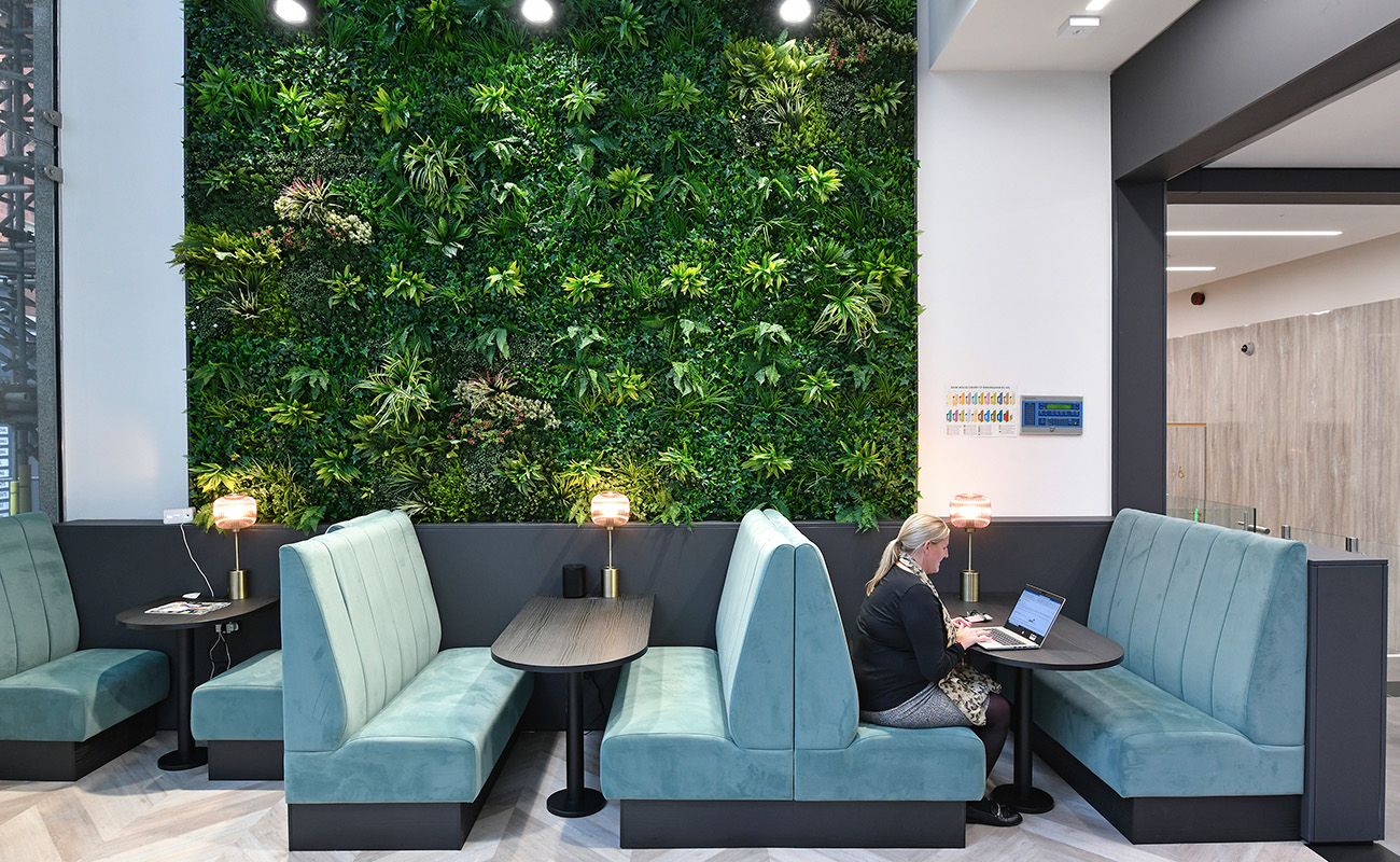 Co-working space available at Bank House.